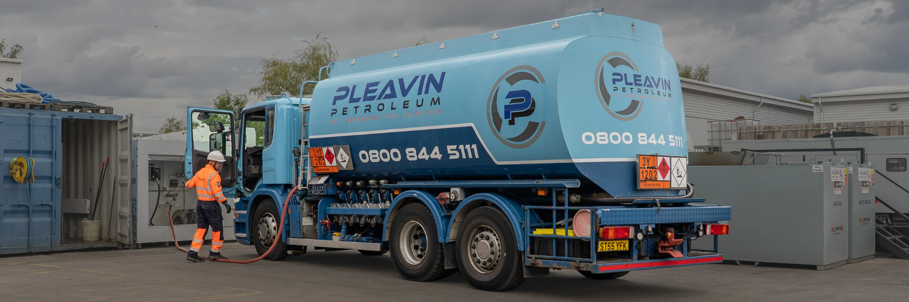 Pleavin Petroleum fuel truck