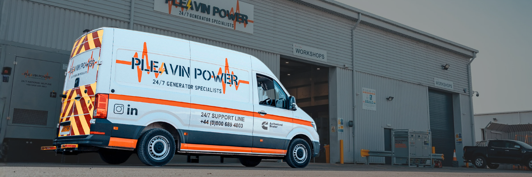 Pleavin Power van